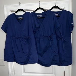Grey’s Anatomy maternity scrub tops